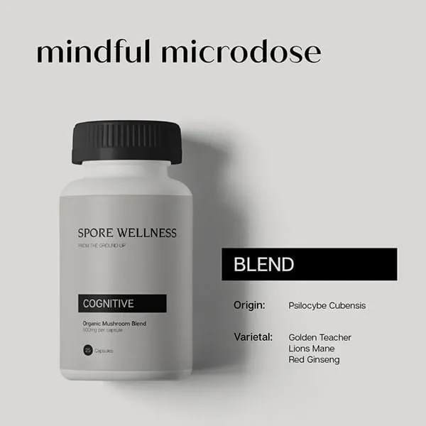 Neuro Botanicals – Spore Wellness Microdosing Mushroom Capsules – The Micro Bundle